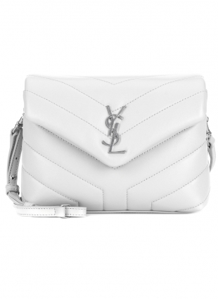 Yves Saint Laurent white bag