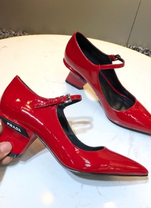 Prada shoes red