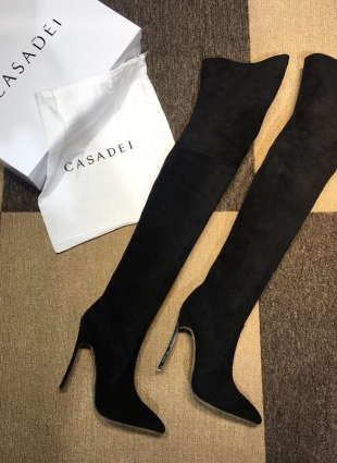 Casadei black boots