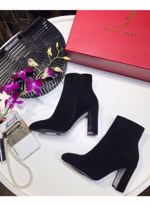 Rene Caovilla black boots