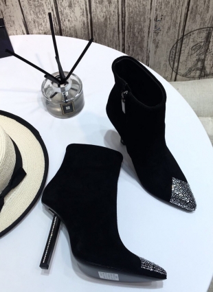 Yves Saint Laurent black boots