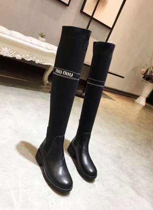 Miu Miu black boots