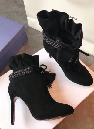 Aquazzura black boots