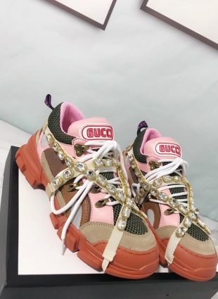 Gucci orange sneakers