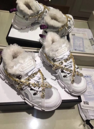 Gucci white sneakers