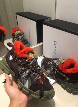 Gucci green sneakers