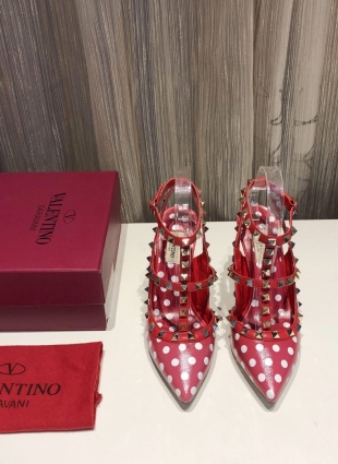 Valentino red shoes heel 9,5 cm