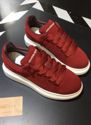 Alexander McQueen sneakers vinous
