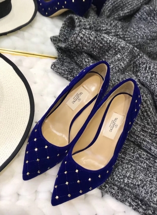 Valentino dark blue shoes