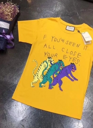 Gucci t-shirt yellow