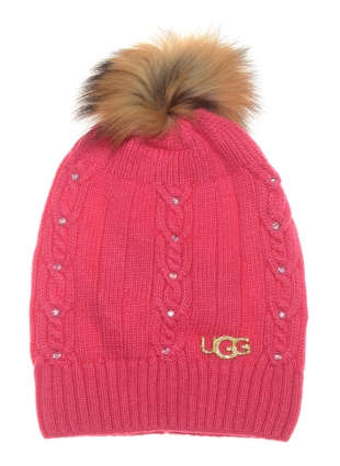 UGG cap pink