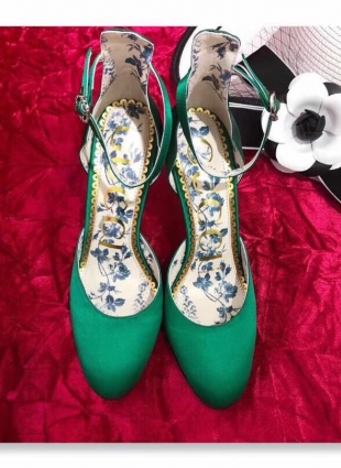 Gucci shoes green