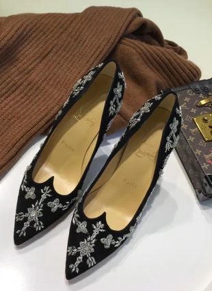 Christian Louboutin black shoes