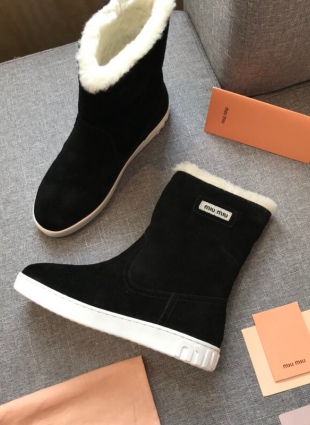 Miu Miu boots black