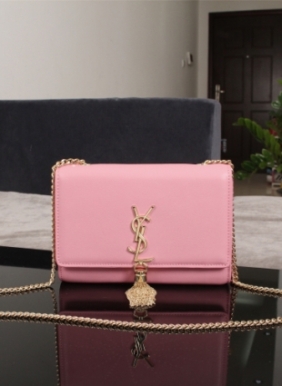 Saint Laurent KATE SMALL pink bag