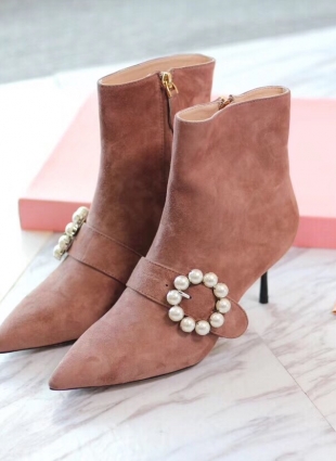 Miu Miu boots pink