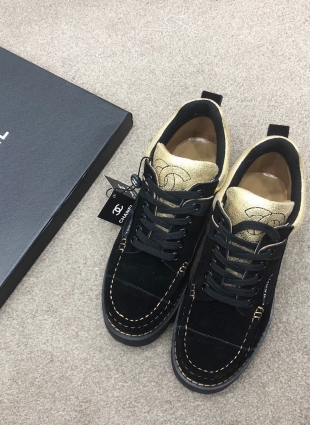 Chanel boots black