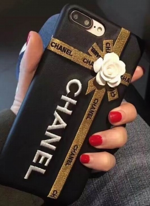 Chanel Mobile Shell Black