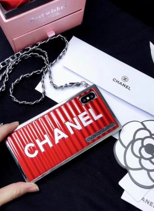 Chanel Mobile Shell Red