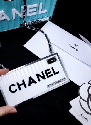 Chanel Mobile Shell White