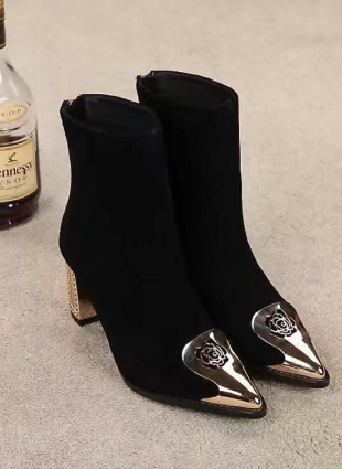 Chanel boots black