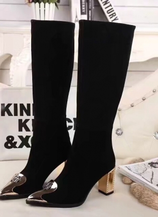 Chanel boots black