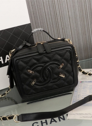 Chanel Vanity black bag