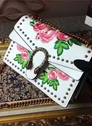 White, Dionysus small shoulder bag