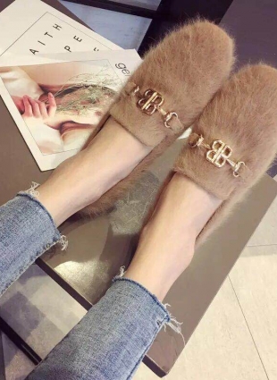 Balenciaga shoes beige