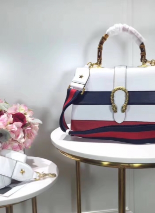 Gucci dionysus white medium bag