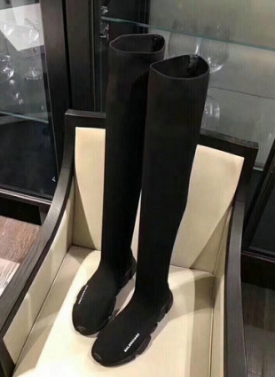 Balenciaga boots black
