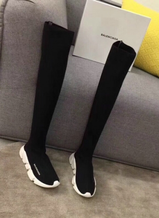 Balenciaga boots black