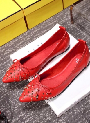 Fendi shoes red