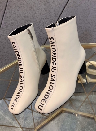 Salondeju boots white