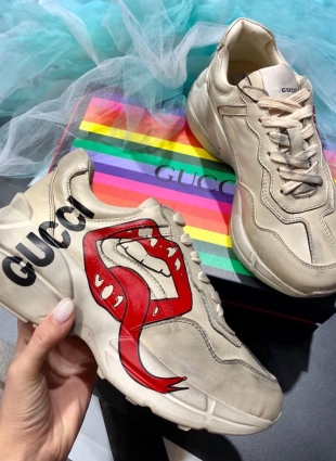 Gucci sneakers ivory