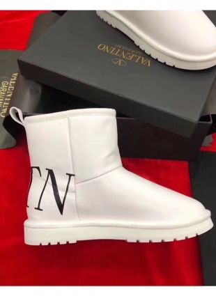 Valentino boots white