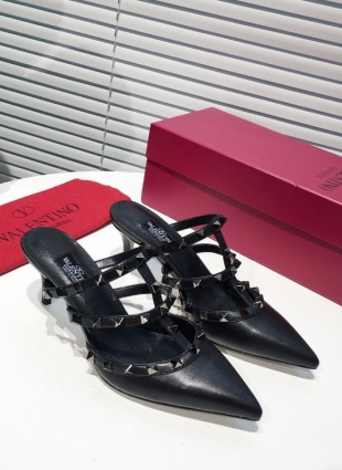 Valentino shoes black heel 6,5 cm