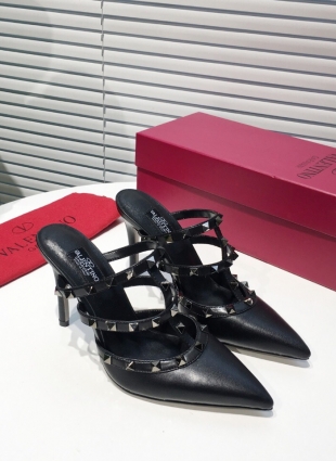 Valentino shoes black heel 9,5 cm