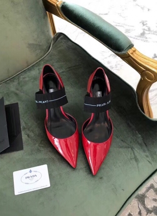 Prada shoes red