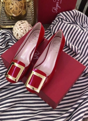 Roger Vivier shoes red