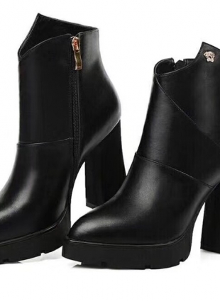 Versace boots black