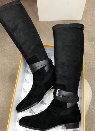 Hermès boots black