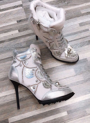 Philipp Plein boots white