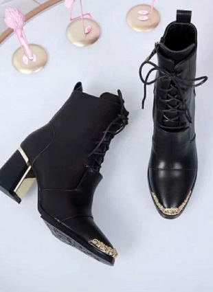 Chanel boots black