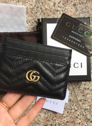 GG card holder black