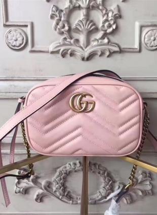 GG marmont camera bag, nude pink