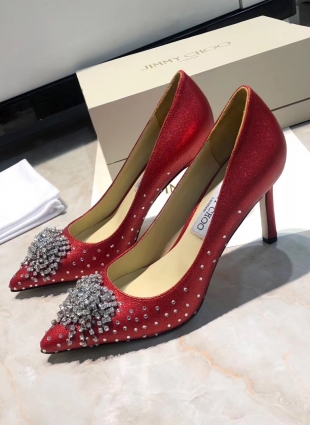 Jimmy Choo shoes red