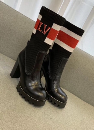 Louis Vuitton boots black