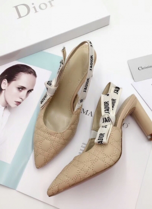 Christian Dior shoes beige
