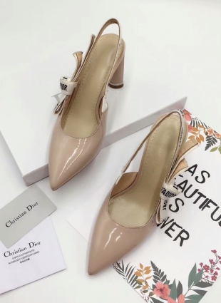 Christian Dior shoes beige